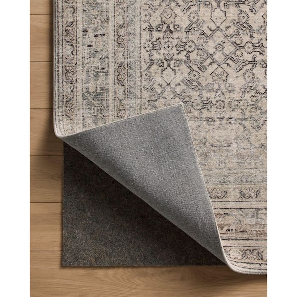 Margot Ivory / Slate 7 ft. 6 in. x 9 ft. 6 in. Traditional Area Rug