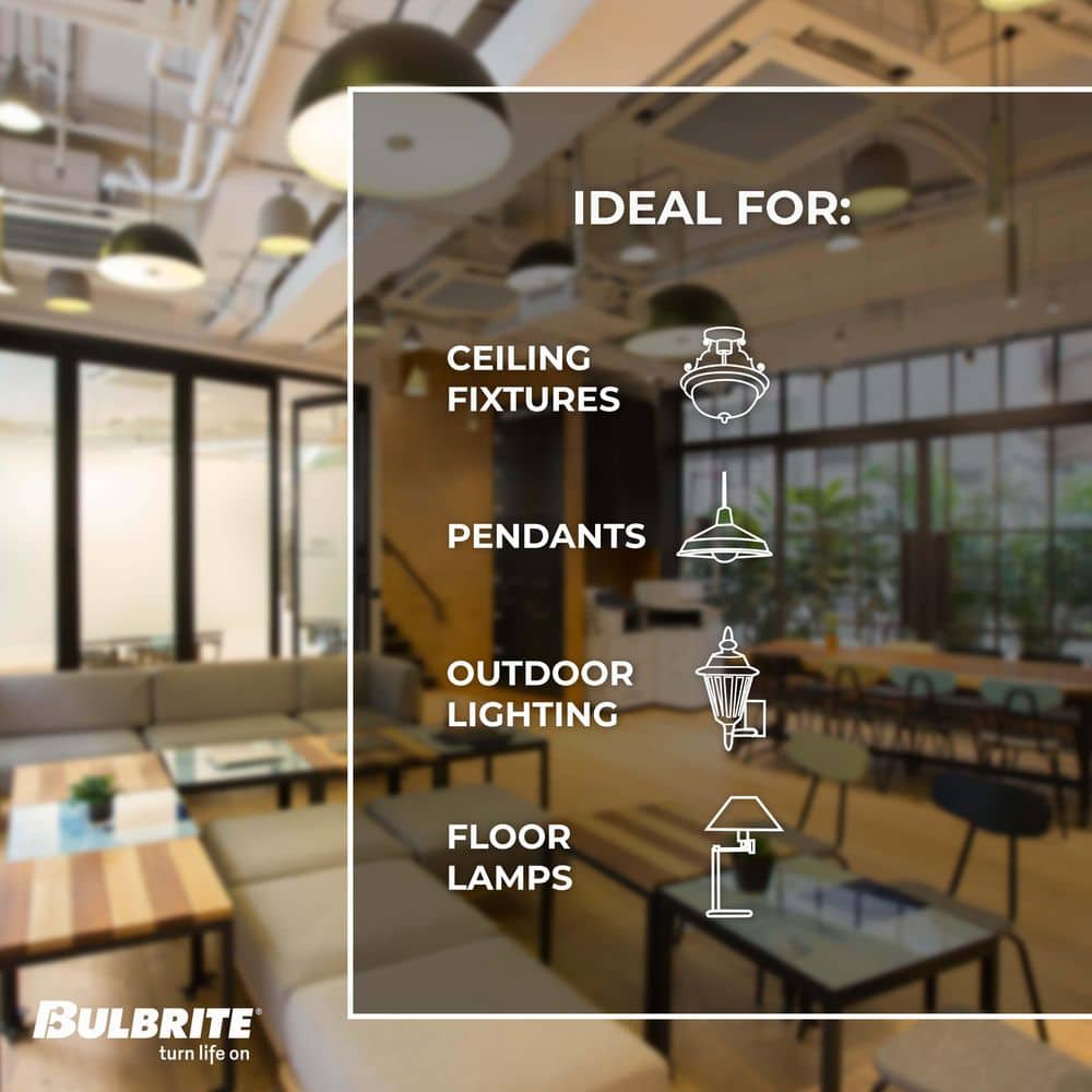 60 Watt Equivalent Clear Dimmable LED Filament Bulb