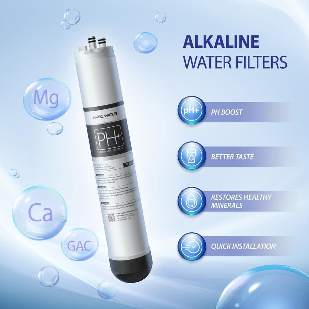 APEC White and Black Tankless Reverse Osmosis Water Filtration System