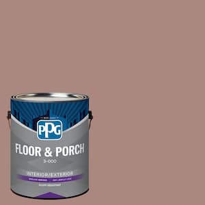 1 gal. PPG1060-5 Bedford Brown Satin Interior/Exterior Floor and Porch Paint