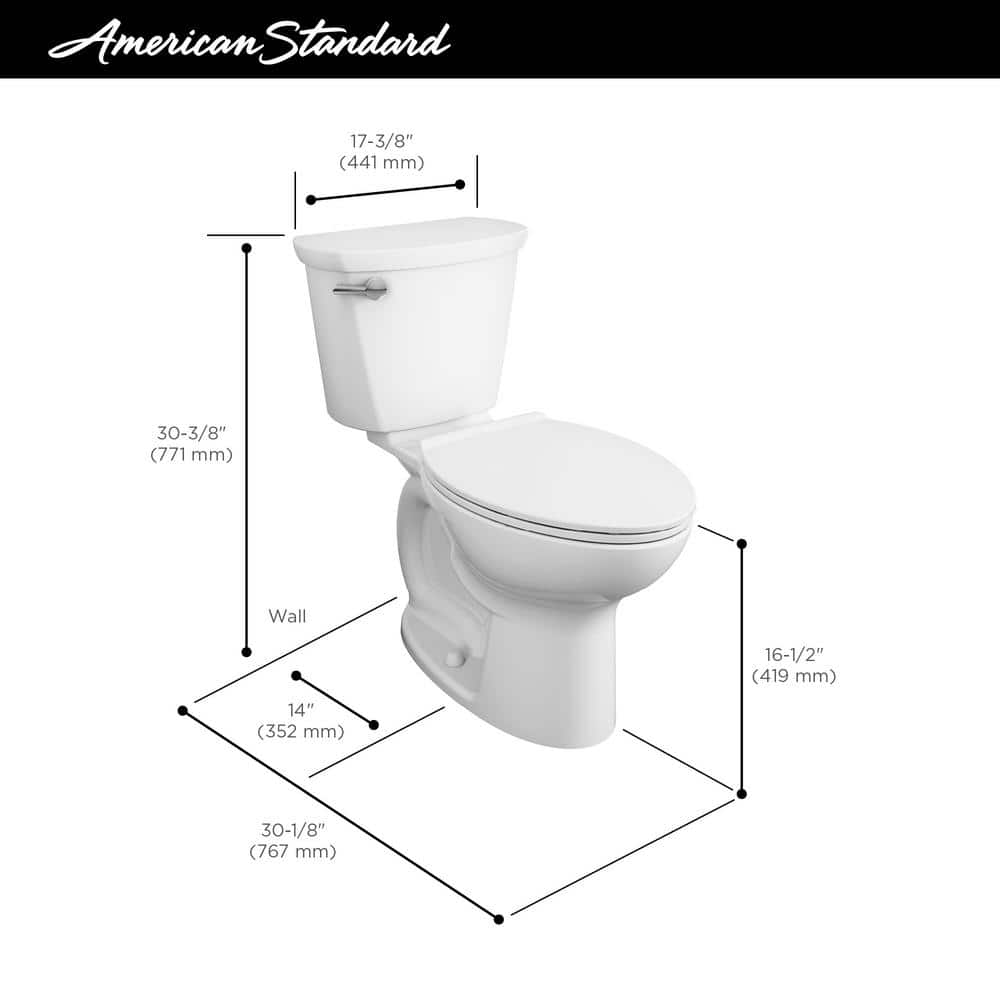 Bone Elongated High Efficiency Dual Flush Toilet