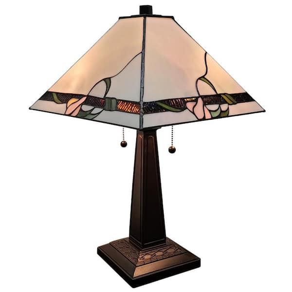 Multi Colored Style Table Lamp, Antique Table Lamps Worth Money