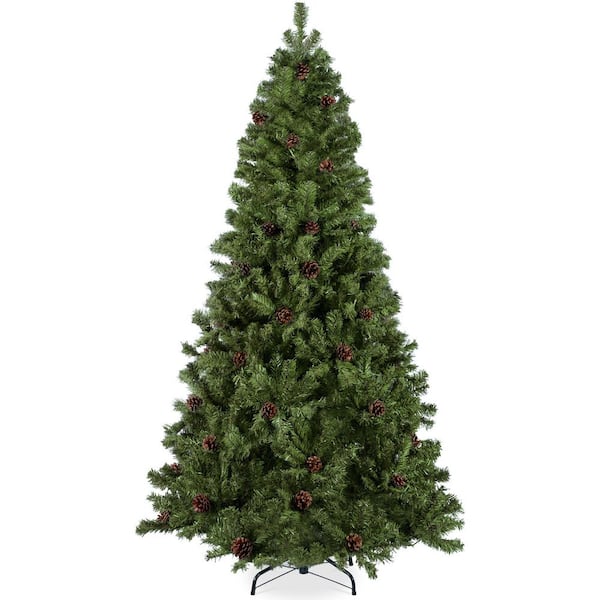 Best Choice Products 4.5 ft. Green Unlit Spruce Artificial