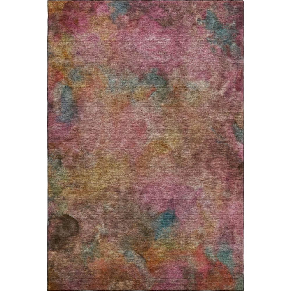 Mayfield Premium Machine Washable Abstract AMF2312 Pink 9 ft. x 12 ft. Area Rug price history on PriceWatchPro