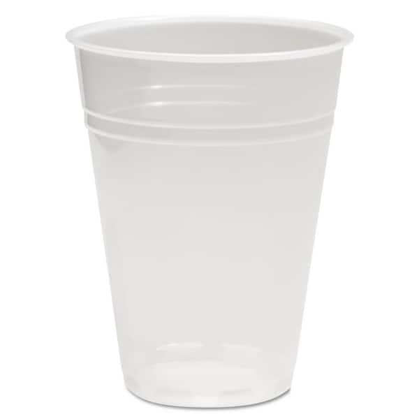 Plastic Disposable Cups in Ice Blue colour 9oz Box of 1000 
