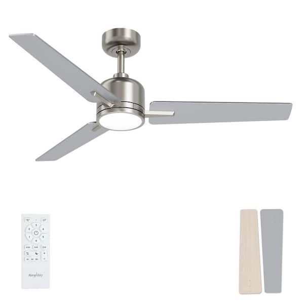 その他 NEIGHBORHOOD - neighborhood CM . V600 / A-FAN Ceiling Fan With 2 LED Bulbs 52 In. 5 Blades - Satin Nickel