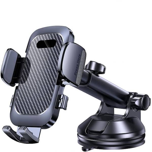 OBJLGEV Upgrade Strong Suction Car Phone Holder Mount 360° Adjustable Dash Suction Cup Compatible with iPhone and Large Phone
