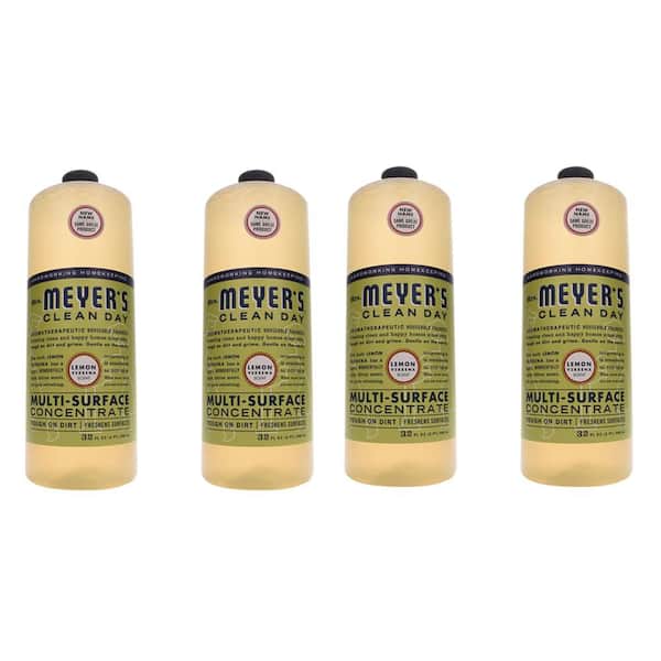 Mrs. Meyer's Clean Day 32 oz. Lemon Verbena Multi-Surface Concentrate (4-Pack)