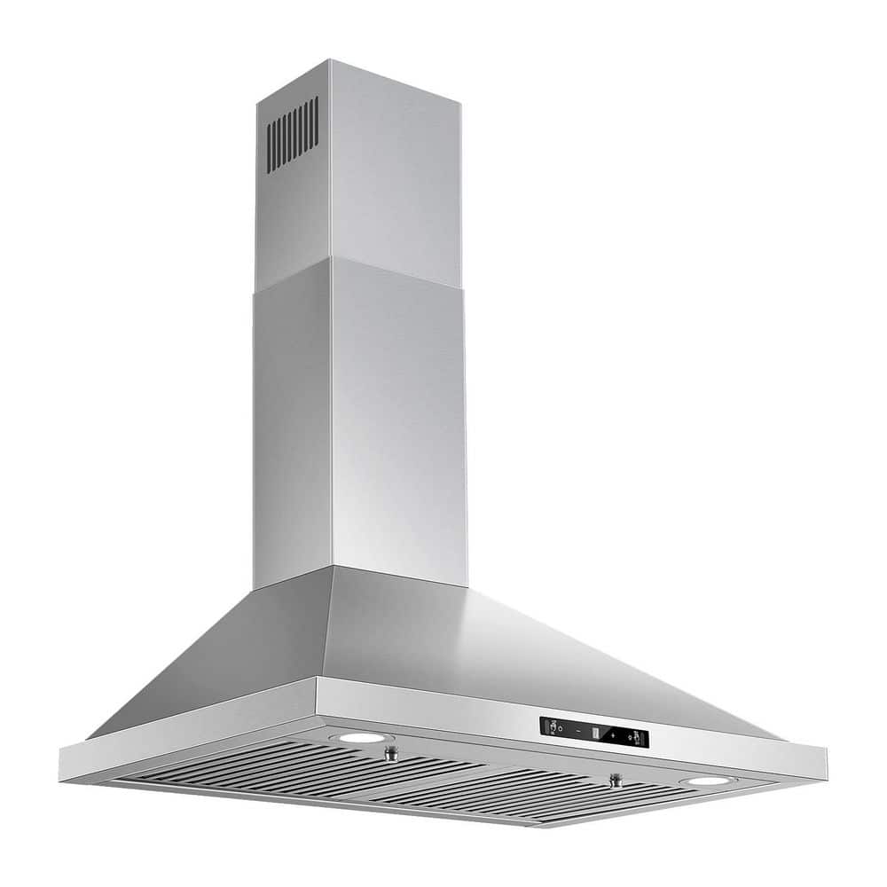 30 in. 700 CFM Wall Mount Range Hood with Gesture Sensing and Touch Control, 3-Speed Fan, Stainless Steel, Convertible price history on PriceWatchPro