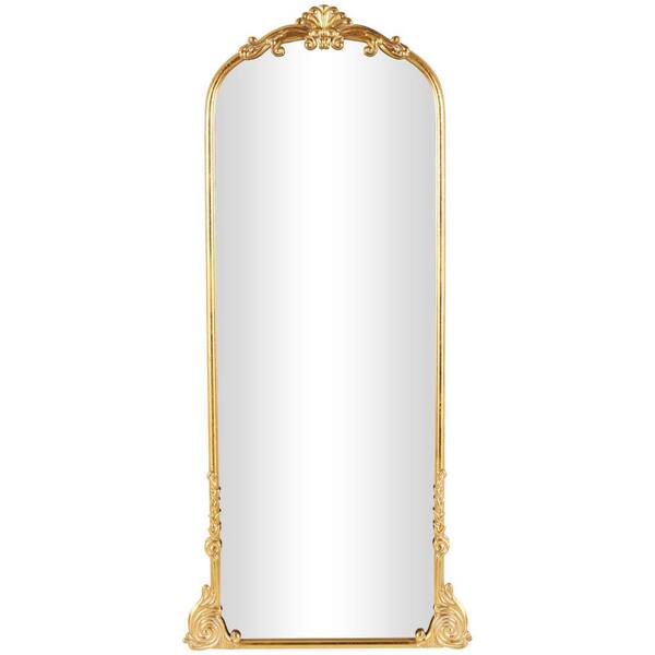 Litton Lane In W X In H Gold Metal Polished Tall Ornate Arched