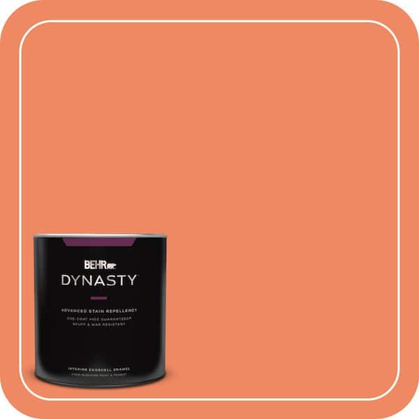 BEHR DYNASTY 1 qt. #P190-5 Orioles Eggshell Enamel Interior Stain-Blocking Paint and Primer