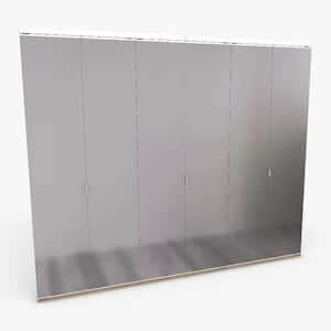 Impact Plus 78 in. x 84 in. Polished Edge Mirror Solid Core MDF