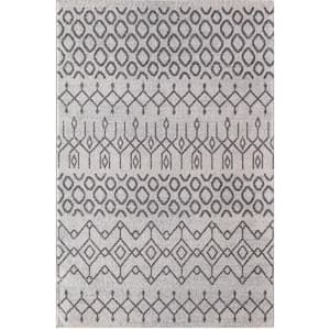 Knox Etheral Light White 8 ft. x 10 ft. Area Rug