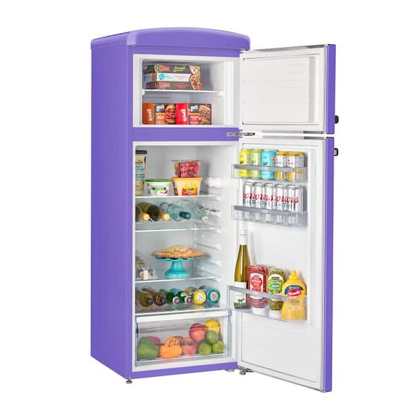 Unique Appliances Classic Retro 21.6 in. 7.5 cu. ft. Top Mount