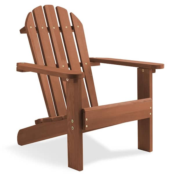 Casafield Children's Adirondack Chairs, Wooden Kid's Seating - Espresso