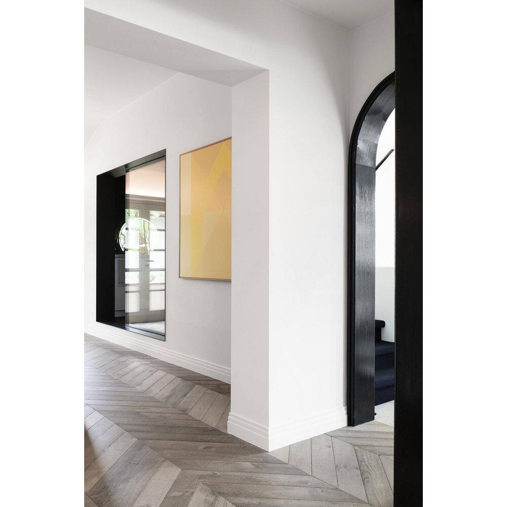 Primed White Polystyrene Baseboard Moulding Set of 16