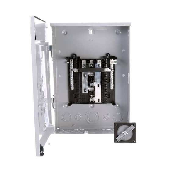 Siemens ES Series 125 Amp 12-Space 24-Circuit Main Lug Outdoor 3-Phase Load Center