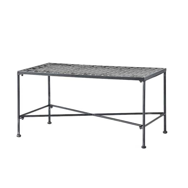 Flynama Wrought Iron Coffee Table in Black JY-57639.00 - The Home