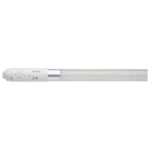 90-Watt Equivalent 40K/50K/65K CCT Selectable T8 Non-Dimmable Linear LED Light Bulb TYPE B 120/277V (10-Pack)