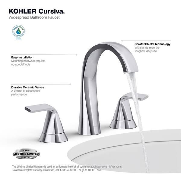 KOHLER Surface Swipe in White K-R6379-0 - The Home Depot