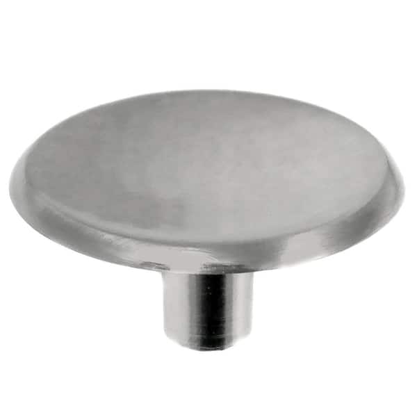 Modern Standards 1-1/2 in. Satin Nickel Round Cabinet Knob (25-Pack)