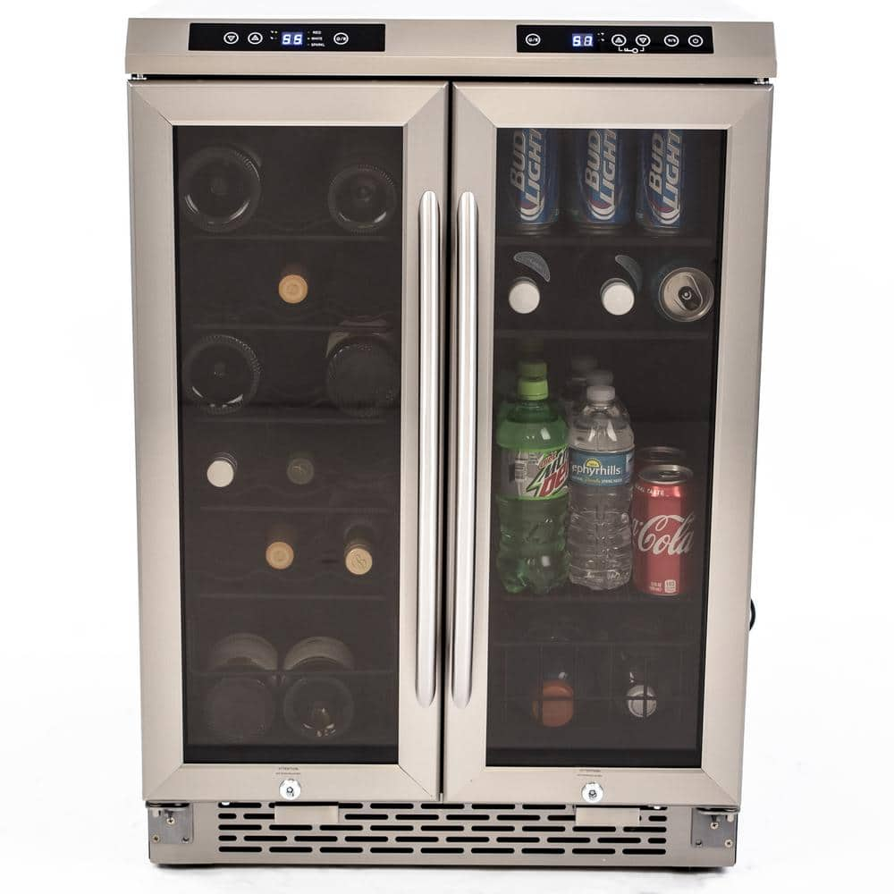 Avanti 16-in W Commercial/ Black Freestanding Beverage Refrigerator in the  Beverage Refrigerators department at