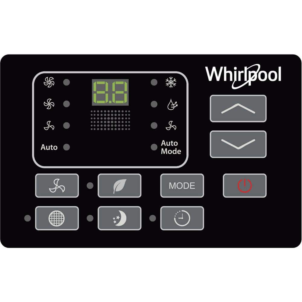 Whirlpool 10,000 BTU White Wall Air Conditioner with Remote