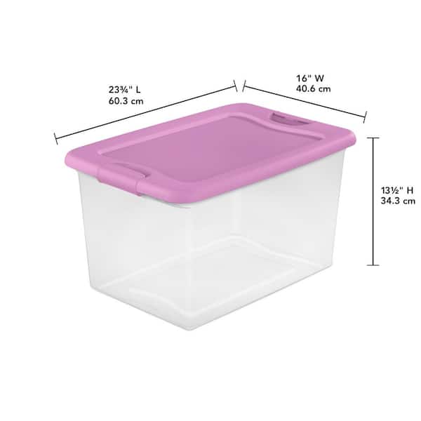 Sterilite 64 Qt. Latching Storage Bin 14979306 - The Home Depot