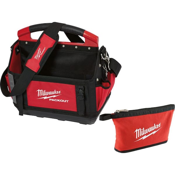 Milwaukee 15 in. PACKOUT Tote with Tool Bag