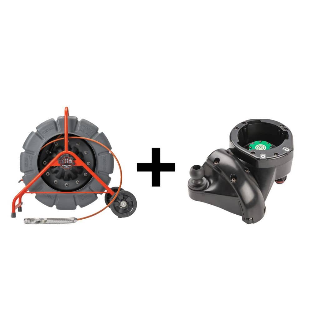 SeeSnake Standard Inspection Pipe/ Sewer Camera Reel (200 ft. Cable for 2-12 in. Lines) & CSx VIA Adapter Mount Bundle price history on PriceWatchPro