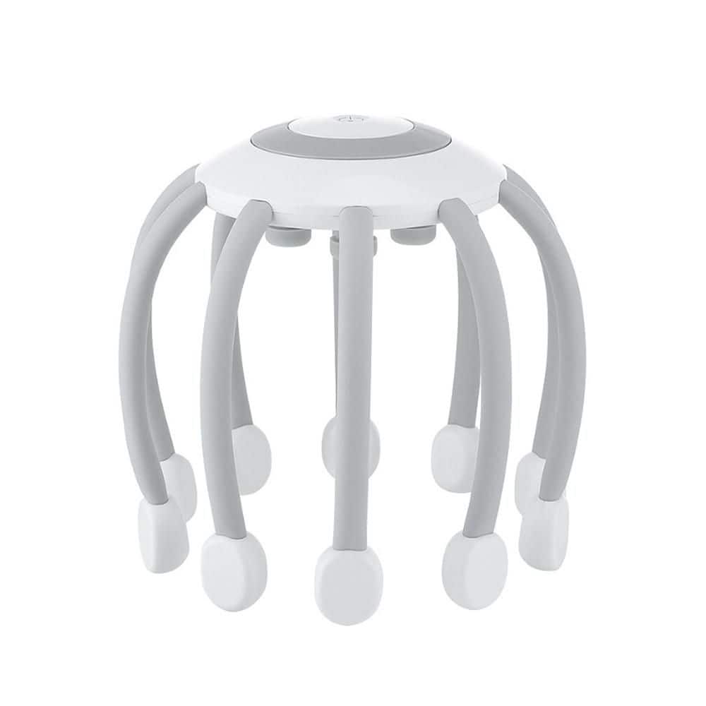 Multifunctional Head Massager with 14-Massage Heads, 5-Modes, Music and Blu