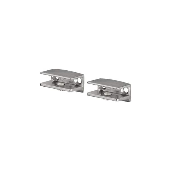 Dolle FLAC 0.2 in.-0.31 in. Stainless Shelf Bracket (2-Pack)