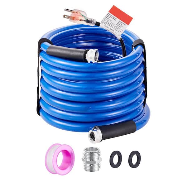 SKYSHALO 30 ft. Heated Water Hose for RV, Heated Drinking Water Hose Antifreeze to-45°F, Automatic Self-regulating, 5/8 in.