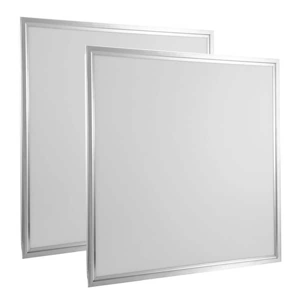 150-Watt Panel Ceiling Light Integrated LED Recessed Edge-Lit with 5800 Lumen in White