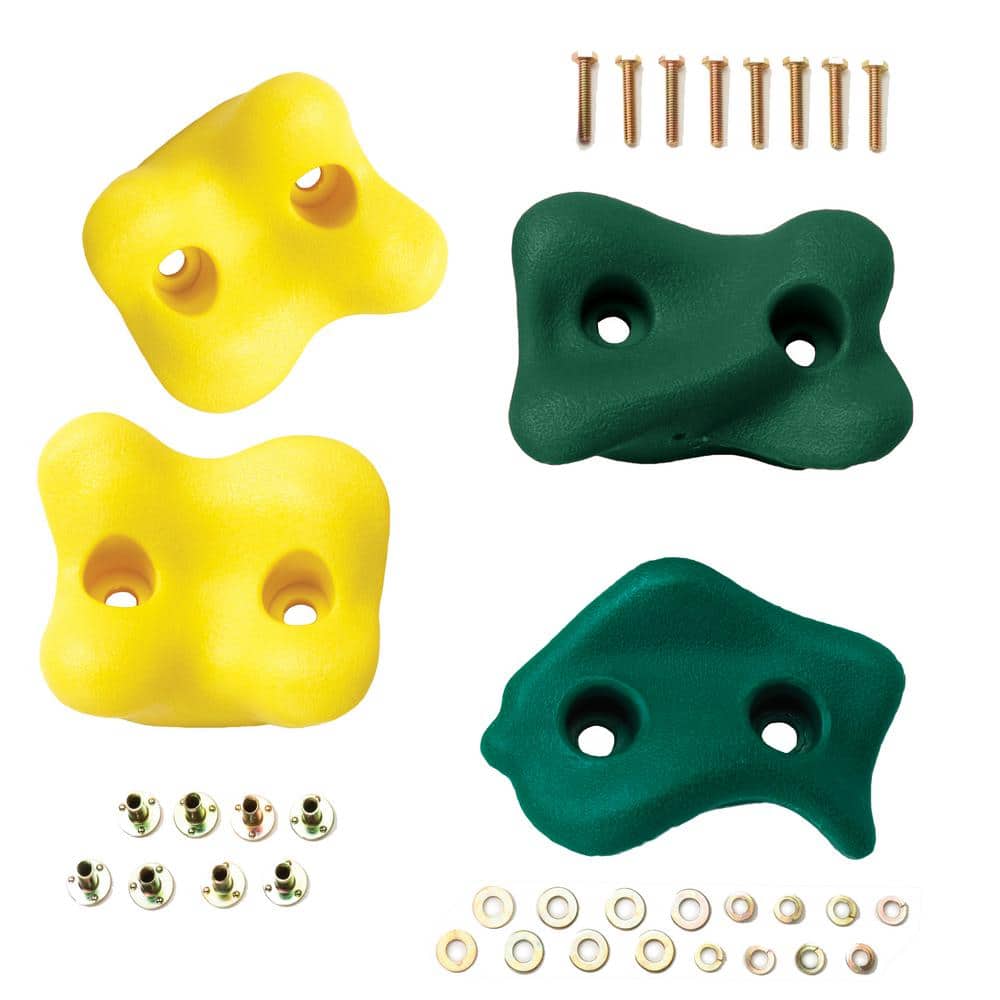 Kodiak Custom Play Set Hardware Kit with Swings and Climbing Rocks