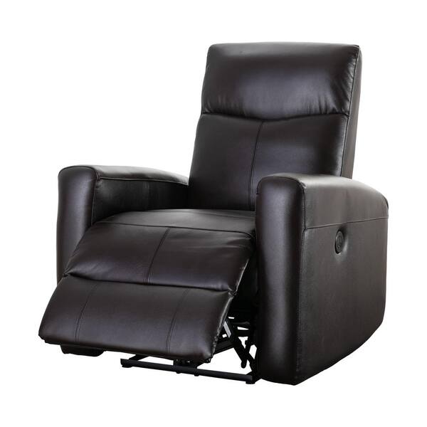 slimline leather recliners