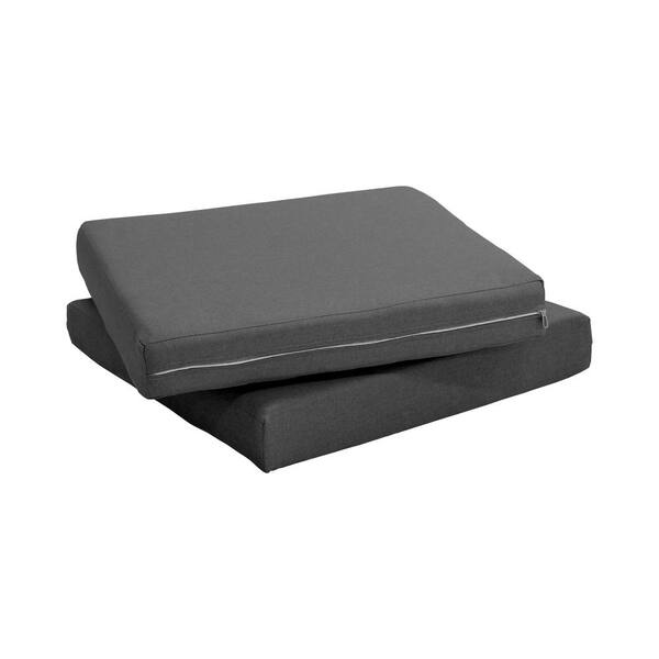 WESTIN OUTDOOR Hudson 21 in. x 3 in. Outdoor Patio Sofa Seat Cushion in