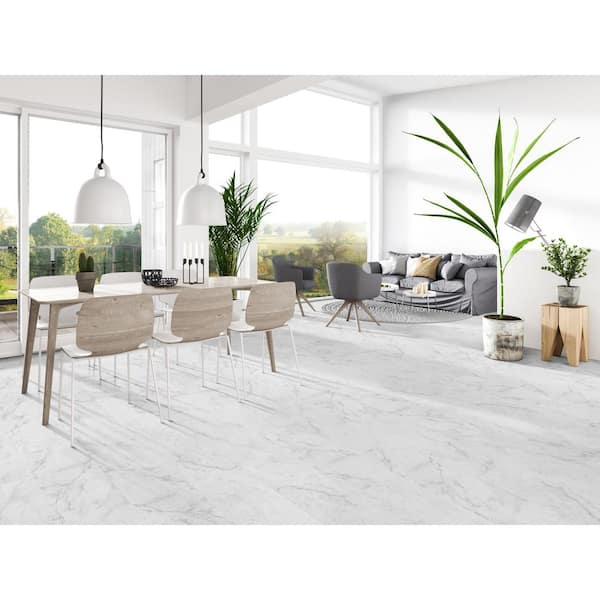 Avell 12 MIL x 12 in. W x 24 in. L Waterproof Click Lock Vinyl Plank Flooring (19.37 sq. ft./Case)