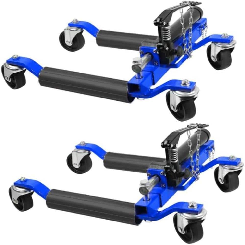 2 Pcs Car Wheel Dolly with Hydraulic Tire Jack, 3000 LBS Total Capacity Trailer Dolly for Vehicle Positioning price history on PriceWatchPro