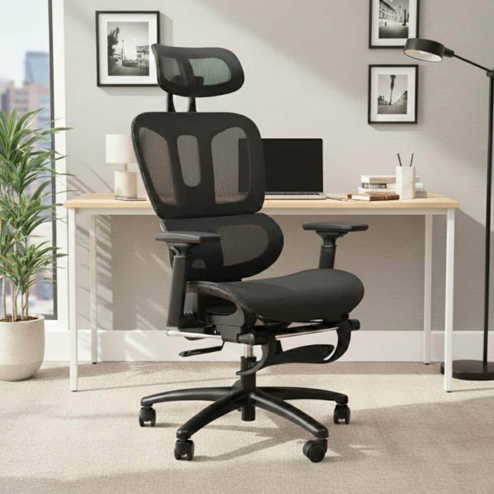 Sealy Sealy Huxley Mesh Headrest and Footrest Ergonomic Swivel