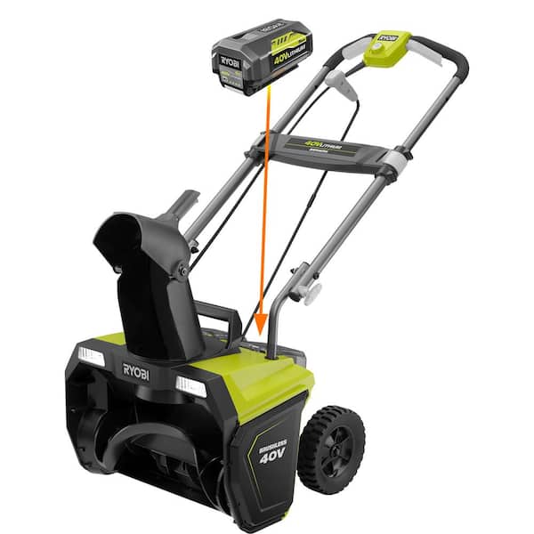 Greenworks 40V 20-Inch Brushless Snow Thrower – Battery-Powered, No Gas, Easy Winter Cleanup