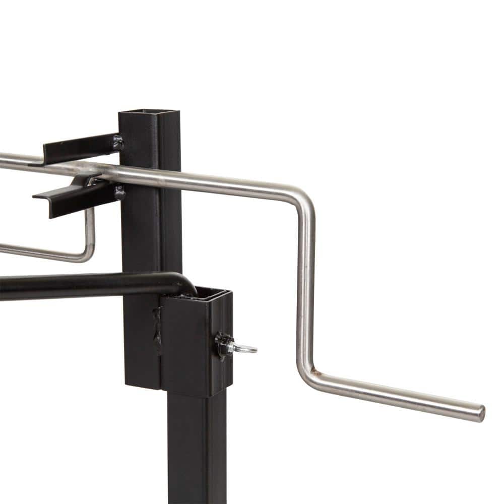 Heavy-Duty Stainless Steel Rotisserie Camp Grill