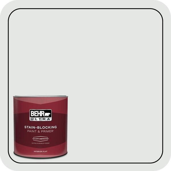 BEHR ULTRA 1 qt. #770E-1 Quietude Extra Durable Flat Interior Paint & Primer