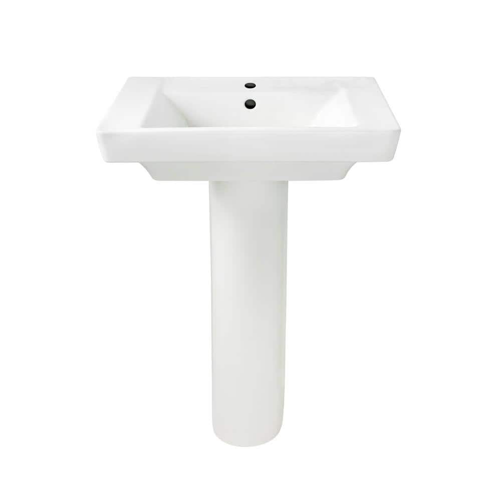 American Standard Boulevard Pedestal Combo Bathroom Sink In White 0641100020 The Home Depot American Standard Boulevard Pedestal Combo Bathroom Sink In White 0641100020 The Home Depot