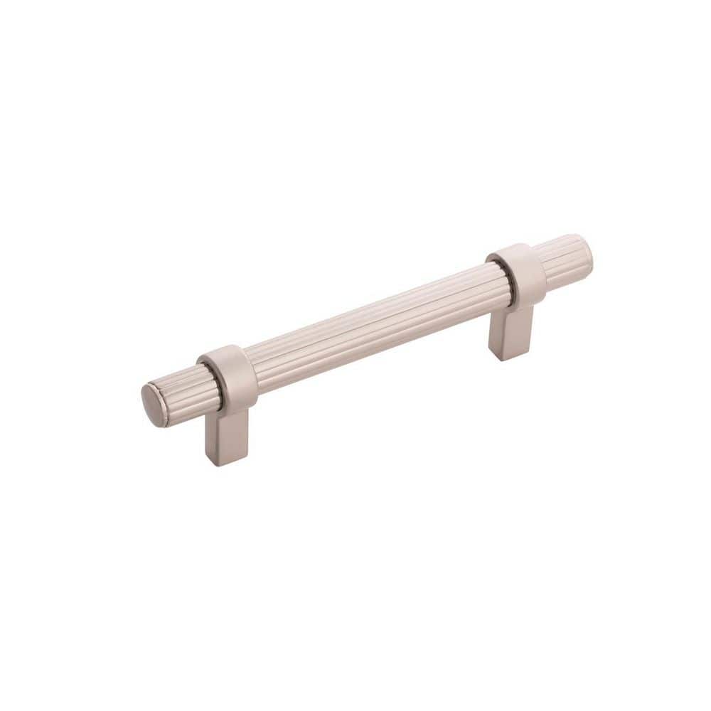 Sinclaire Collection 3-3/4 in. (96mm) Center to Center Satin Nickel Bar Cabinet Pull price history on PriceWatchPro