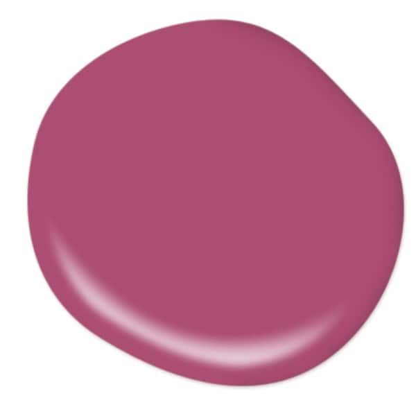 BEHR PREMIUM 1 gal. #100B-7 Hot Pink Urethane Alkyd Semi-Gloss Enamel  Interior/Exterior Paint 393001 - The Home Depot