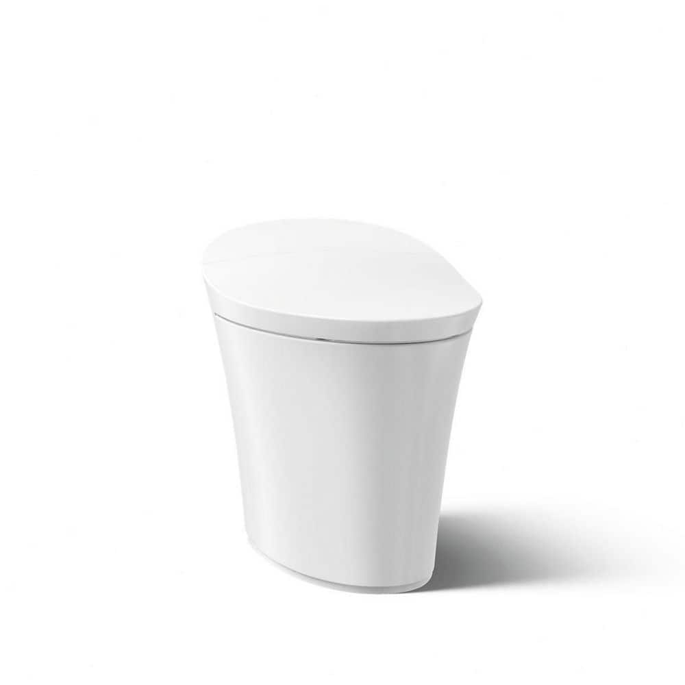 Elongated High-Efficiency Intelligent Toilet with Dual Flush and Heated Seat