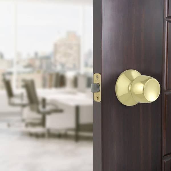 Brandywine Polished Brass Hall/Closet Door Knob