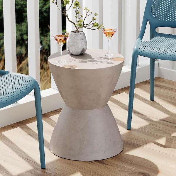 Jamesdar Chess MGO Side Table Gray