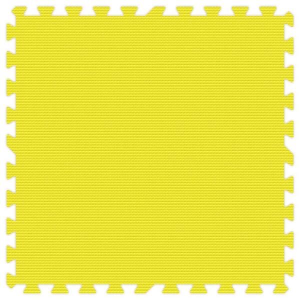 Groovy Mats Yellow 24 in. x 24 in. Comfortable Mat (100 sq.ft. / Case)